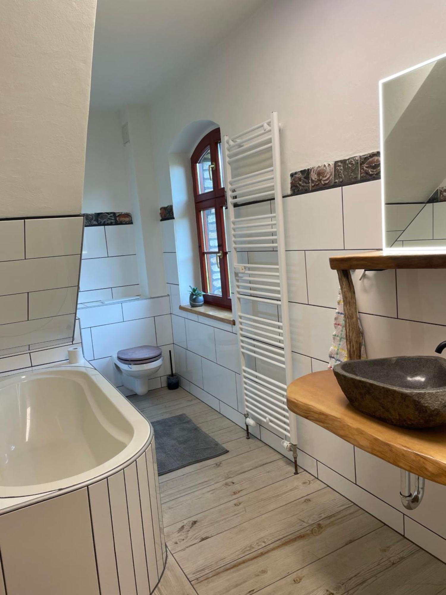 Ferienwohnung Quartier Im Gutshaus Wustermark Exterior foto