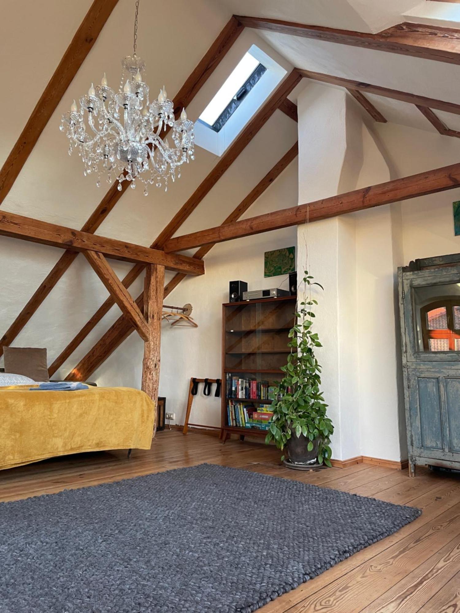 Ferienwohnung Quartier Im Gutshaus Wustermark Exterior foto